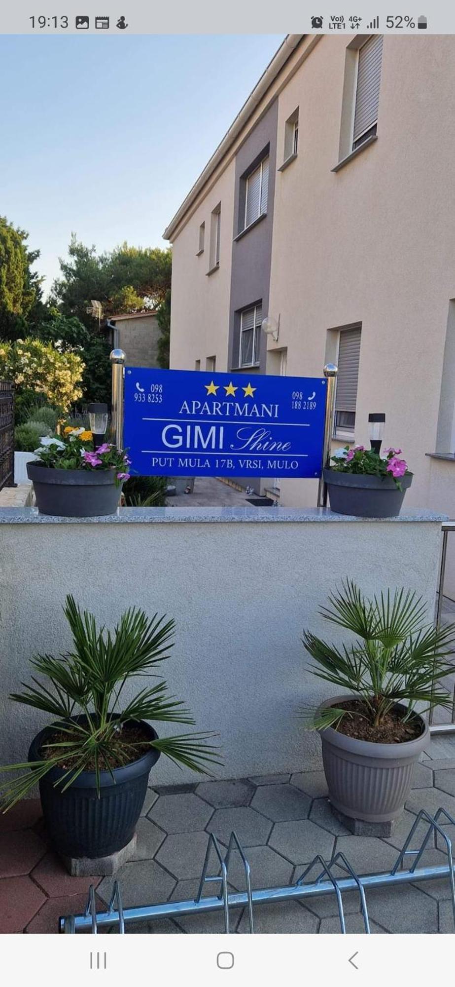 Apartmani Gimi Shine 브르시 외부 사진